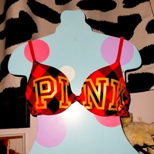 Red Victoria’s Secret bra